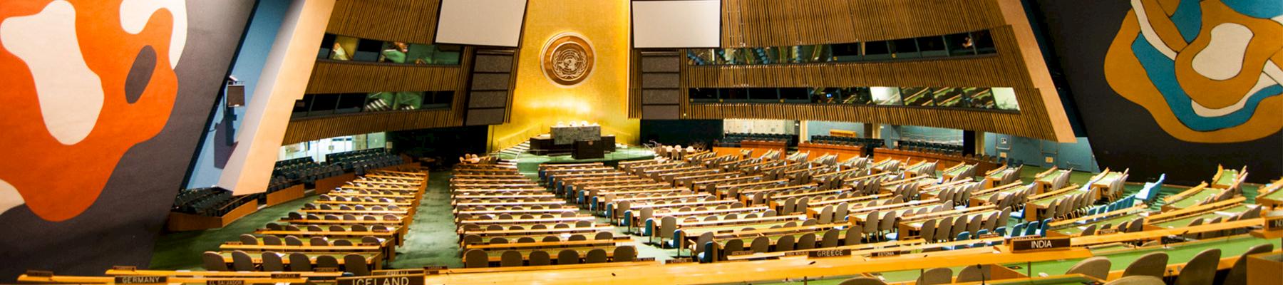 The UN General Assembly © Patrick Gruban / CC Generic 2.0