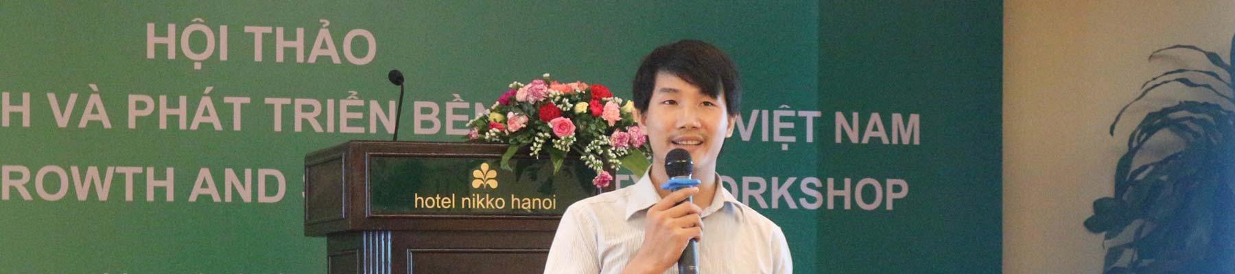 A Green Growth Workshop is currently taking place in Hanoi © TRAFFIC 