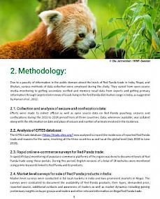 Illegal trade of Red Pandas in India and across borders - Wildlife Trade  Report from TRAFFIC