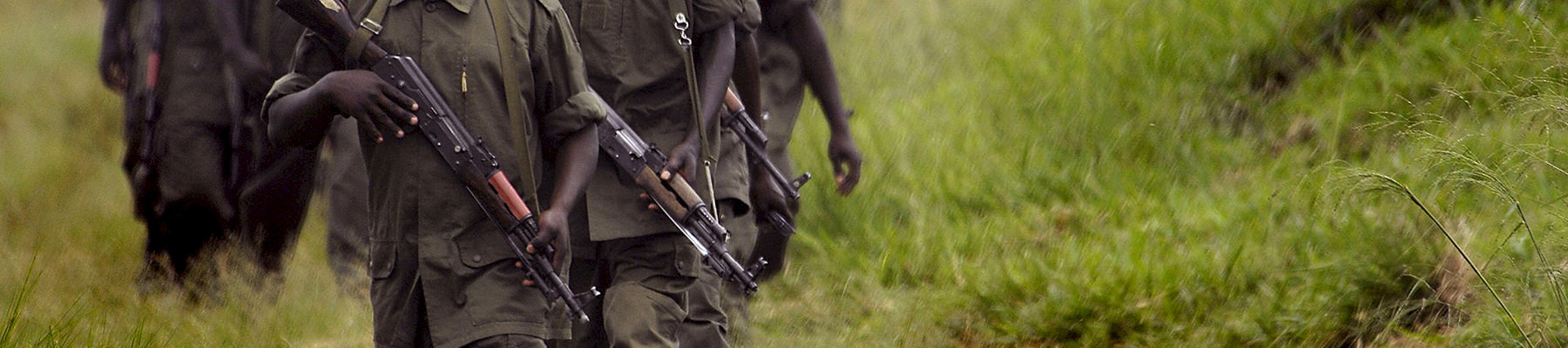 Soldiers in Garamba National Park © Jeremy T. Lock