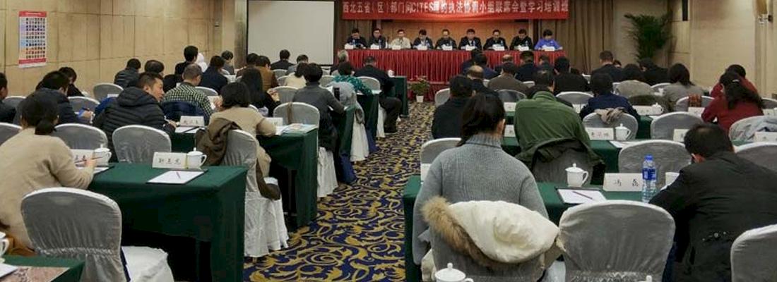 Training workshop held in Northwest China © TRAFFIC