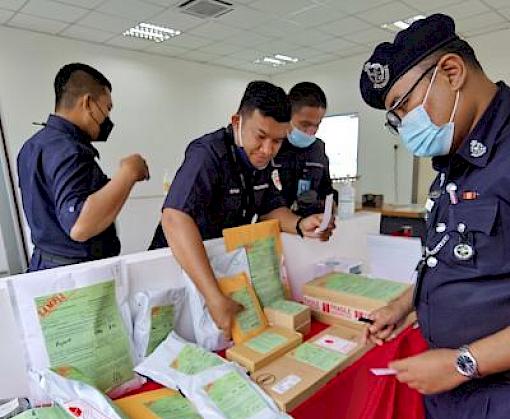 Frontliners at Malaysia’s international postal hub equipped with tools to detect wildlife in the mail