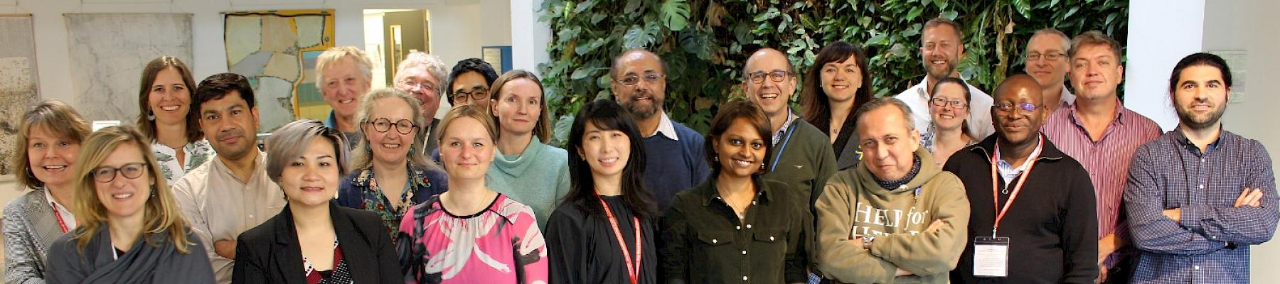 Participants at the 2022 TRAFFIC Extended Leadership Team meeting in Cambridge