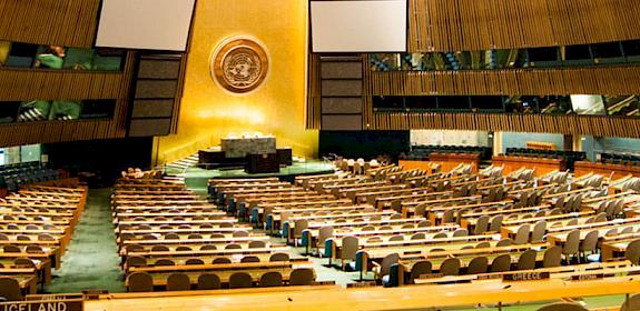 The UN General Assembly © Patrick Gruban / CC Generic 2.0