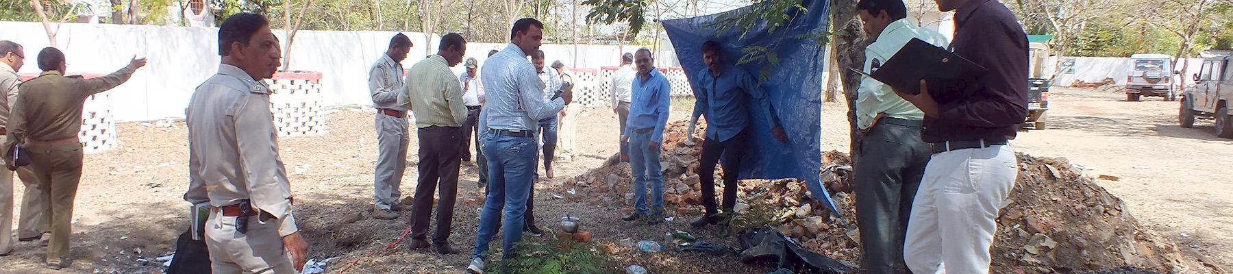 Forest Department and Police officials in central India receive training to help with the detection and prevention of wildlife crime © TRAFFIC