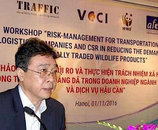 Creating zero-tolerance of illegal wildlife trade in Viet Nam’s transport and logistics sector