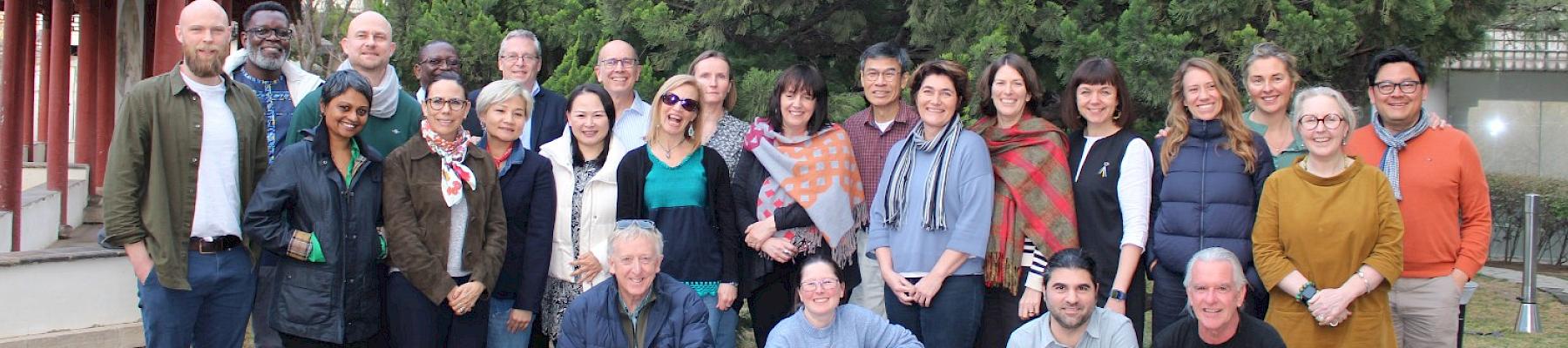 Participants at the 2024 TRAFFIC Extended Leadership Team meeting in Cambridge